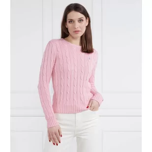 POLO RALPH LAUREN Sweter Slim Fit - Swetry damskie - miniaturka - grafika 1