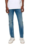 Spodenki męskie - s.Oliver Męskie spodnie jeansowe Slim Fit Keith Blue 30, niebieski, 30W / 32L - miniaturka - grafika 1