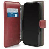Etui i futerały do telefonów - PURO Universal Wallet 360° - Uniwersalne etui obrotowe z kieszeniami na karty, rozmiar XL (czerwony) - miniaturka - grafika 1