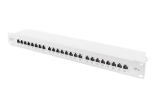 Digitus Professional Patch panel 19" 24x RJ45 S/FTP kat 6 1U SPDPOKEP0110 - Kable miedziane - miniaturka - grafika 2