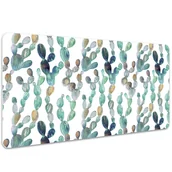 Podkładki na biurko - Ochronna mata podkładka na biurko Kaktusy 100x50 cm, Dywanomat - miniaturka - grafika 1