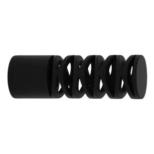 Końcówka do karnisza Jewel czarny mat 19 mm Inspire - Karnisze - miniaturka - grafika 1