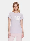 Koszulki i topy damskie - New Balance T-Shirt Classic Flying Nb Graphic WT03816 Fioletowy Athletic Fit - miniaturka - grafika 1