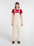 Spodnie damskie - salopette donna dickies service bib w - dk0a4z6hc481 egret - miniaturka - grafika 1