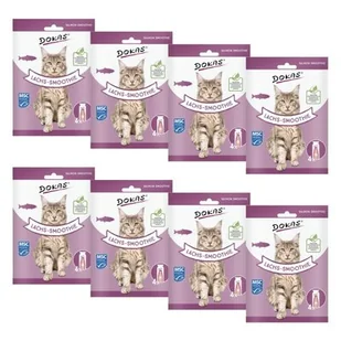 Przysmak dla kota DOKAS Smoothie z łososia 32 x 30 g - Przysmaki dla kotów - miniaturka - grafika 1