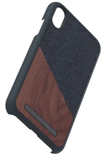 Nordic Elements Nordic Elements Saeson Frejr - Etui iPhone Xs Max z prawdziwym drewnem orzecha włoskiego (Dark Grey) E20318 - Etui i futerały do telefonów - miniaturka - grafika 2