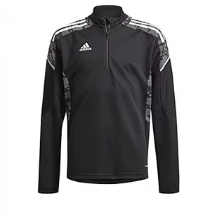 adidas Unisex Kids Con21 Tr Top Y sweter czarny/biały 13 Lata - Swetry damskie - miniaturka - grafika 1