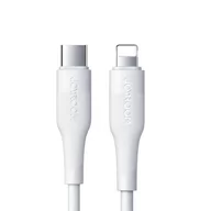 Kable USB - Joyroom kabel przewód USB Typ C - Lightning Power Delivery 20W 2,4A 0,25m biały (S-02524M3 White) - miniaturka - grafika 1