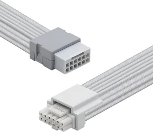 AsiaHorse Przedłużacz do zasilacza w oplocie 12VHPWR 12+4 PIN Biały AsiaHorse 16 AWG - Kable komputerowe i do monitorów - miniaturka - grafika 1