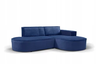 Sofa w kształcie L Modena narożnik tkanina Velo/Mavel ciemnoniebieski prawy - Narożniki Sofa w kształcie L Modena narożnik tkanina Velo/Mavel ciemnoniebieski prawy - Narożniki - miniaturka - grafika 1