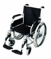 Wózki inwalidzkie - Francuski WÓZEK INWALIDZKI - Aluminiowy (Albatros) - miniaturka - grafika 1