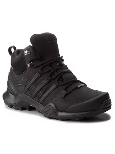 Buty trekkingowe męskie - Adidas Buty Terrex Swift R2 Mid Gtx GORE-TEX CM7500 Czarny - grafika 1