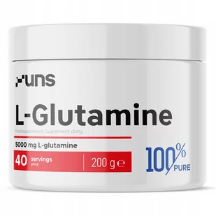 UNS L-Glutamine 200g - Aminokwasy - miniaturka - grafika 1
