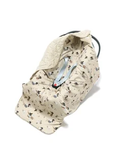 La Millou Kocyk do fotelika multi ( Pierre the dog ) - Śpiworki dla dzieci - miniaturka - grafika 1