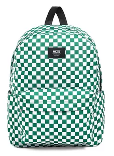 Plecak dziecięcy Vans Old Skool Grom Check - verdant green / white - Plecaki szkolne i tornistry - miniaturka - grafika 1