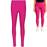 Stroje karnawałowe - Strój Przebranie Legginsy Damskie Retro Fitness Disco Neon Lata 80 90 S / M - miniaturka - grafika 1