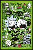 Plakaty - Rick and Morty Rick and morty Quotes Maxi Plakaty 61 x 91,5 cm PP34261 - miniaturka - grafika 1