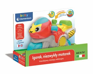 Clementoni Igorek niezwykły motorek 50801 - Zabawki interaktywne dla dzieci - miniaturka - grafika 5