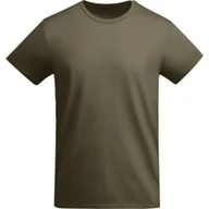 Koszulki sportowe męskie - Męska Koszulka Breda Plain T-shirt - miniaturka - grafika 1