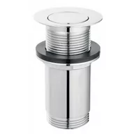 Korki do umywalek - FERRO S283-WBP-B Zawór spustowy bez przelewu, click-clack, 5/4", wysoki, chrom - miniaturka - grafika 1