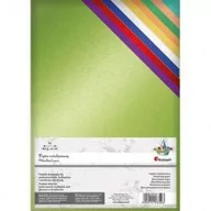 Szkolne artykuły papiernicze - Titanum Papier metalizowany A4 10 kolorów, 180g - miniaturka - grafika 1