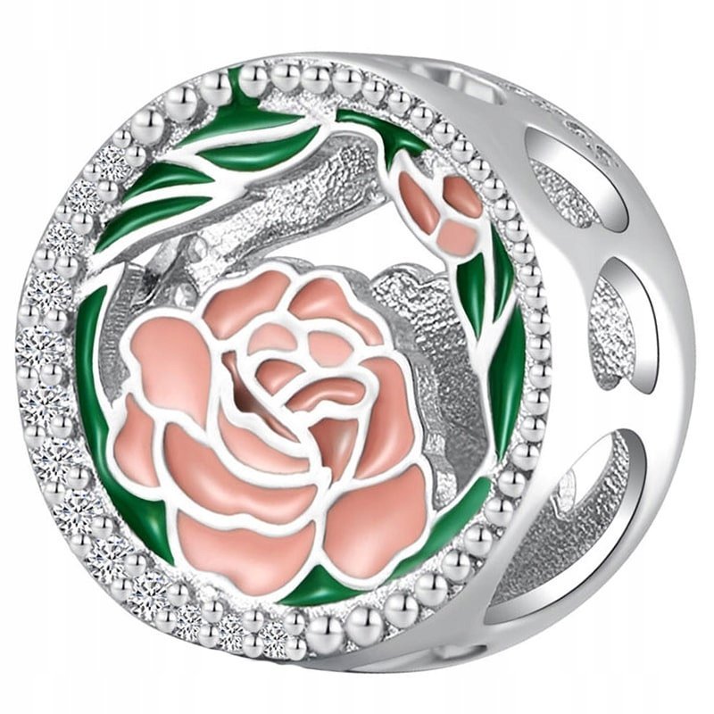 Charms Zawieszka Charms Kwiat Księżycowy Listopad Srebro 925 Charmsy Trusky