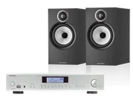 Zestawy stereo - Rotel A14 MKII (srebrny) + 606 S3 (czarny) - miniaturka - grafika 1