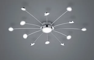 Trio Oświetlenie Leuchten Bodrum Lampa Sufitowa LED Chrom, 12-punktowe 673311306 - Lampy sufitowe - miniaturka - grafika 1