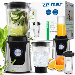 Zelmer ZSB 4860 1500W 1,5L - Blendery kielichowe - miniaturka - grafika 1