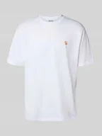 Koszulki męskie - T-shirt o kroju relaxed fit z czystej bawełny - miniaturka - grafika 1