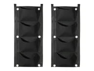 Pozostałe akcesoria do uprawy roślin - PARKSIDE® Worek do sadzonek, 2 sztuki (Worek wiszący do sadzonek, czarny) - miniaturka - grafika 1