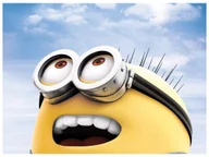 Ciasta i półprodukty do ciast - Dekoracyjny opłatek tortowy Minionki - A4 - miniaturka - grafika 1