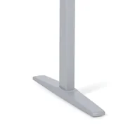 Stoły i stoliki do biura - Stół z regulacją wysokości, elektryczny, 675-1325 mm, blat 1800x800 mm, podstawa szara, dąb naturalny - miniaturka - grafika 1