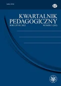 E-booki - poradniki - Kwartalnik Pedagogiczny 2022/3 - miniaturka - grafika 1