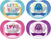 Smoczki uspokajające - Avent AVENT SCF080/10-SMOCZEK USPOK.AIR 6-18M- CY A 2SZT - miniaturka - grafika 1