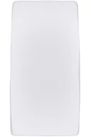 Prześcieradła dla dzieci - Meyco Baby Molton prześcieradło do łóżeczka dziecięcego (prześcieradło wykonane w 100% z bawełny z warstwą PU, wodoodporne i pochłaniające wilgoć, oddychające i wygodne, rozmiar: 70 x 140 cm), białe - miniaturka - grafika 1