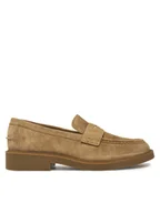 Półbuty damskie - Michael Kors Lordsy Eden Loafer 40R5EDMS1S Beżowy - miniaturka - grafika 1