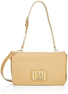 Torebki damskie - Love Moschino Damska torba na ramię Borsa a Spalla, BEŻOWY, - miniaturka - grafika 1