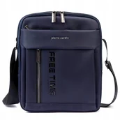 Nerki - Saszetka nerka męska torebka listonoszka granatowa na ramię Pierre Cardin - miniaturka - grafika 1