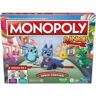 Figurki dla dzieci - JUEGO MONOPOLY JUNIOR 2 EN 1 - miniaturka - grafika 1
