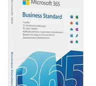 Programy biurowe - Microsoft Office 365 Business Standard 5 PC/MAC 1Rok - miniaturka - grafika 1