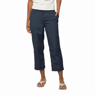 Damskie spodnie Jack Wolfskin KALAHARI 7/8 PANTS W night blue - 46 - Spodnie damskie - miniaturka - grafika 1