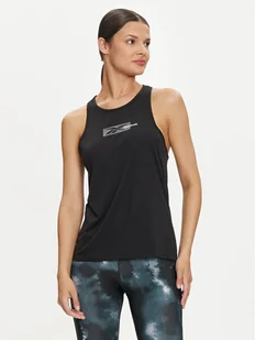 Reebok Top Id Train Sup Graphic Tank 100035755 Czarny Regular Fit - Koszulki sportowe damskie - miniaturka - grafika 1