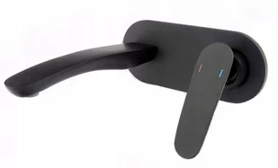 Evo Czarna Bateria Umywalkowa Podtynkowa Kran - Baterie podtynkowe - miniaturka - grafika 1