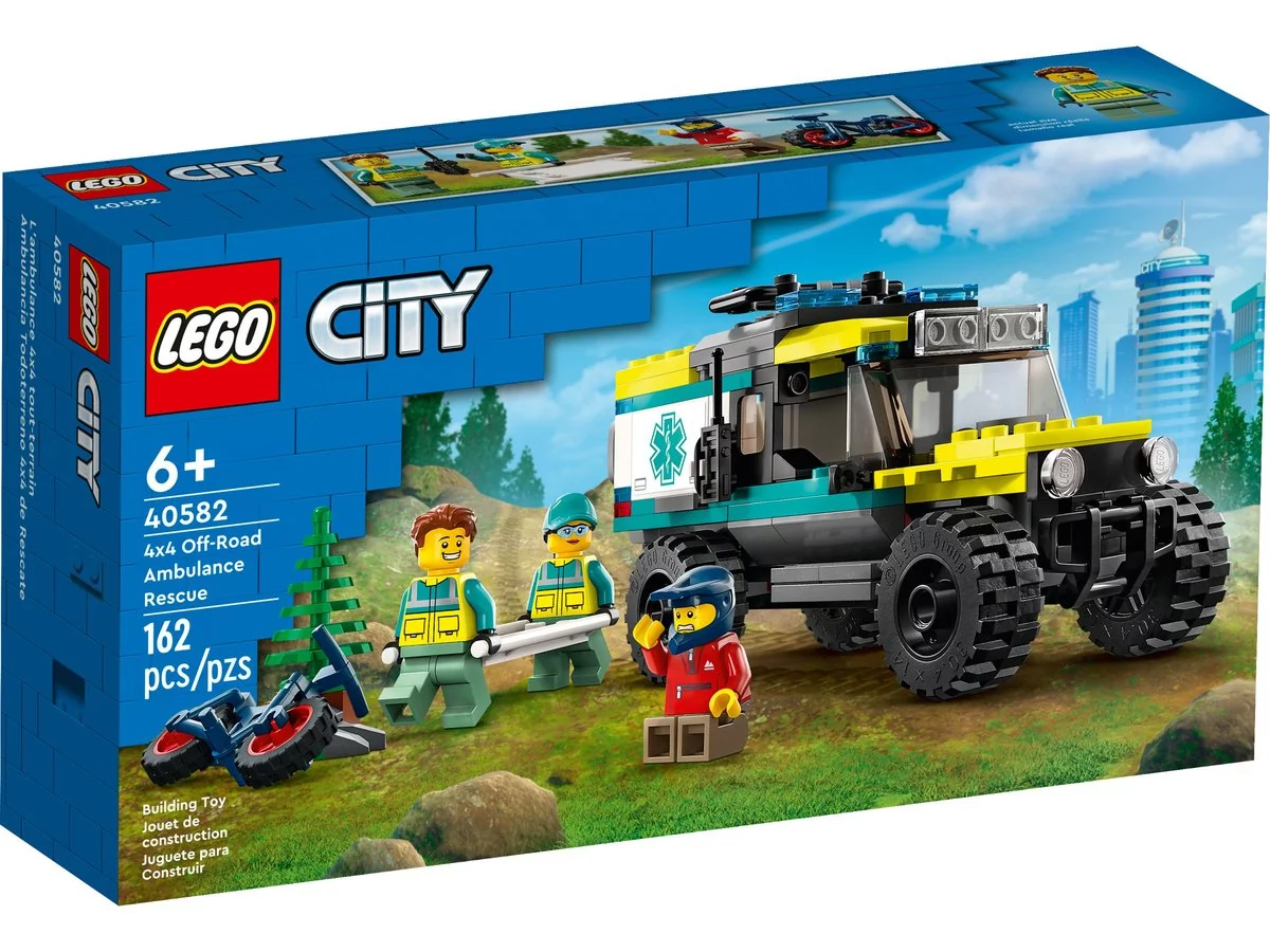 Lego City Terenowa Karetka Z Napędem 4X4 40582