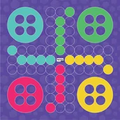 Maty edukacyjne - Mata Animacyjna XL Gra planszowa Chińczyk AKSON-100x100 - miniaturka - grafika 1