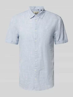 Koszule męskie - Koszula casualowa o kroju slim fit z rękawem o dł. 1/2 - grafika 1