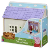 Figurki dla dzieci - Tm Toys Figurka Świnka Peppa Drewniana szkoła 455977 GXP-802558 - miniaturka - grafika 1