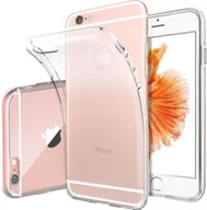 Etui i futerały do telefonów - Pokrowiec ochronny na Apple iPhone 6 Plus 6S Plus Transparent Slim Cover Clear Case - miniaturka - grafika 1