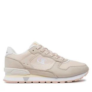 Sneakersy Champion Run 85 Crochet Low Cut Shoe S11677-CHA-PS127 Różowy - Sneakersy damskie - miniaturka - grafika 1